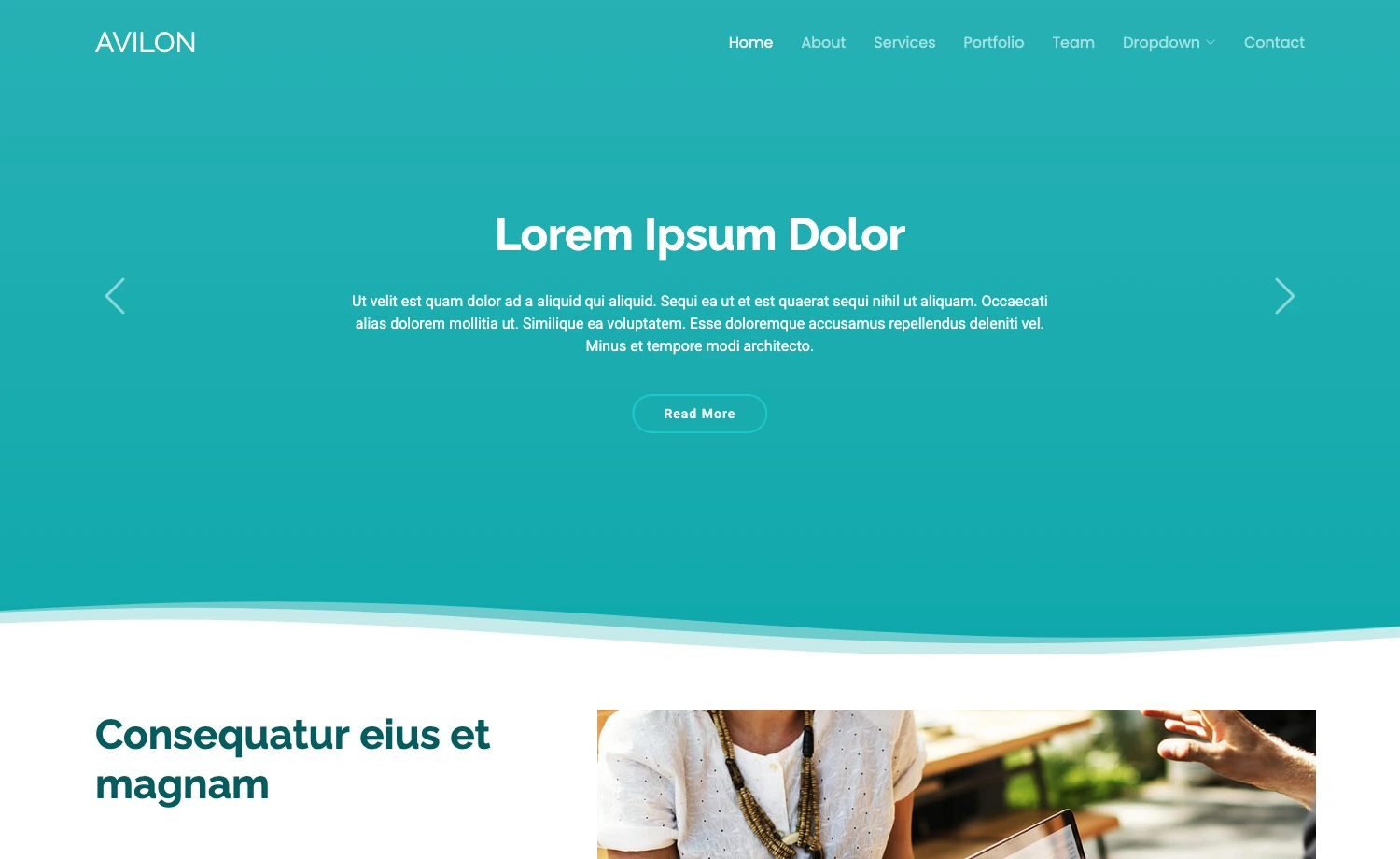 Avilon - Free Bootstrap 5 Responsive Landing Page Template