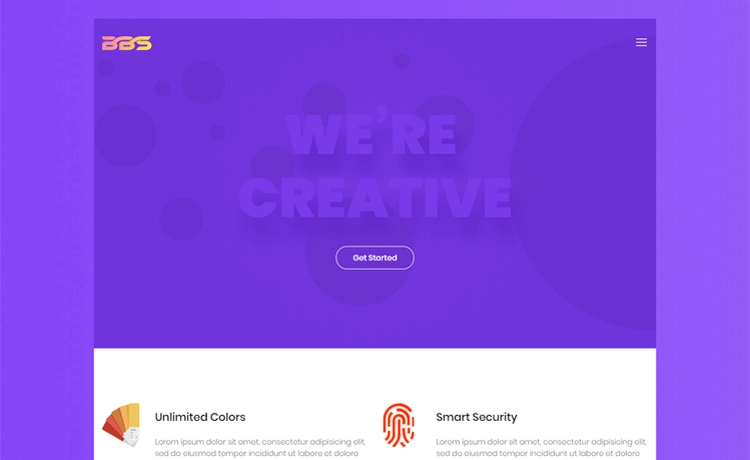 BBS - Free One Page Bootstrap HTML5 Business Template for Small Enterprise