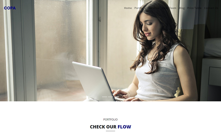 COPA - Free Responsive Business Website Template With Multiple Demos
