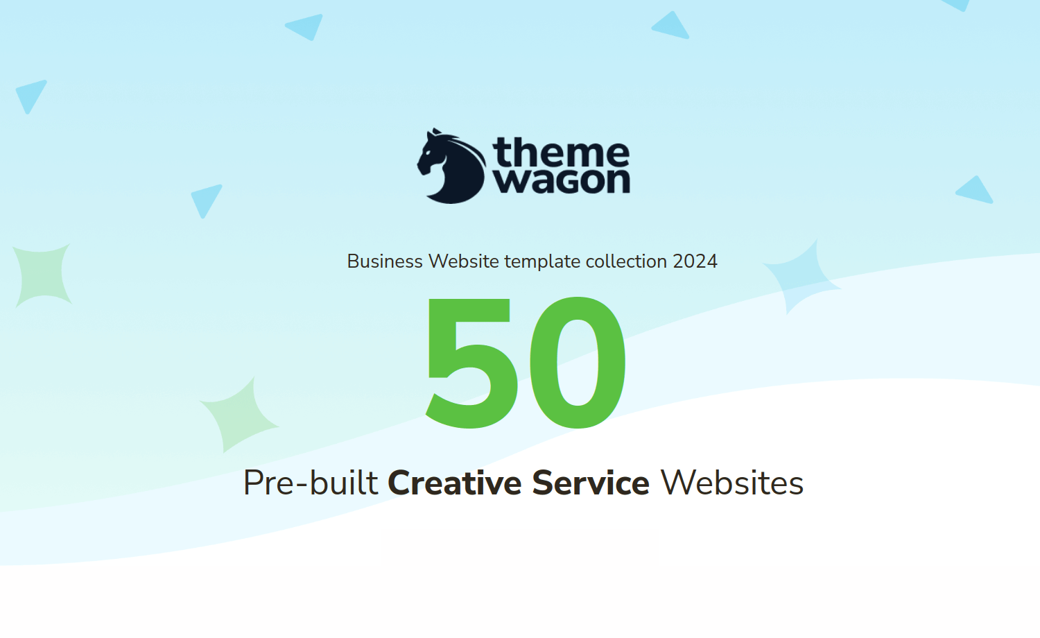 Creative Bundle 2024 - 50 Free Pre-built Creative Service Websites