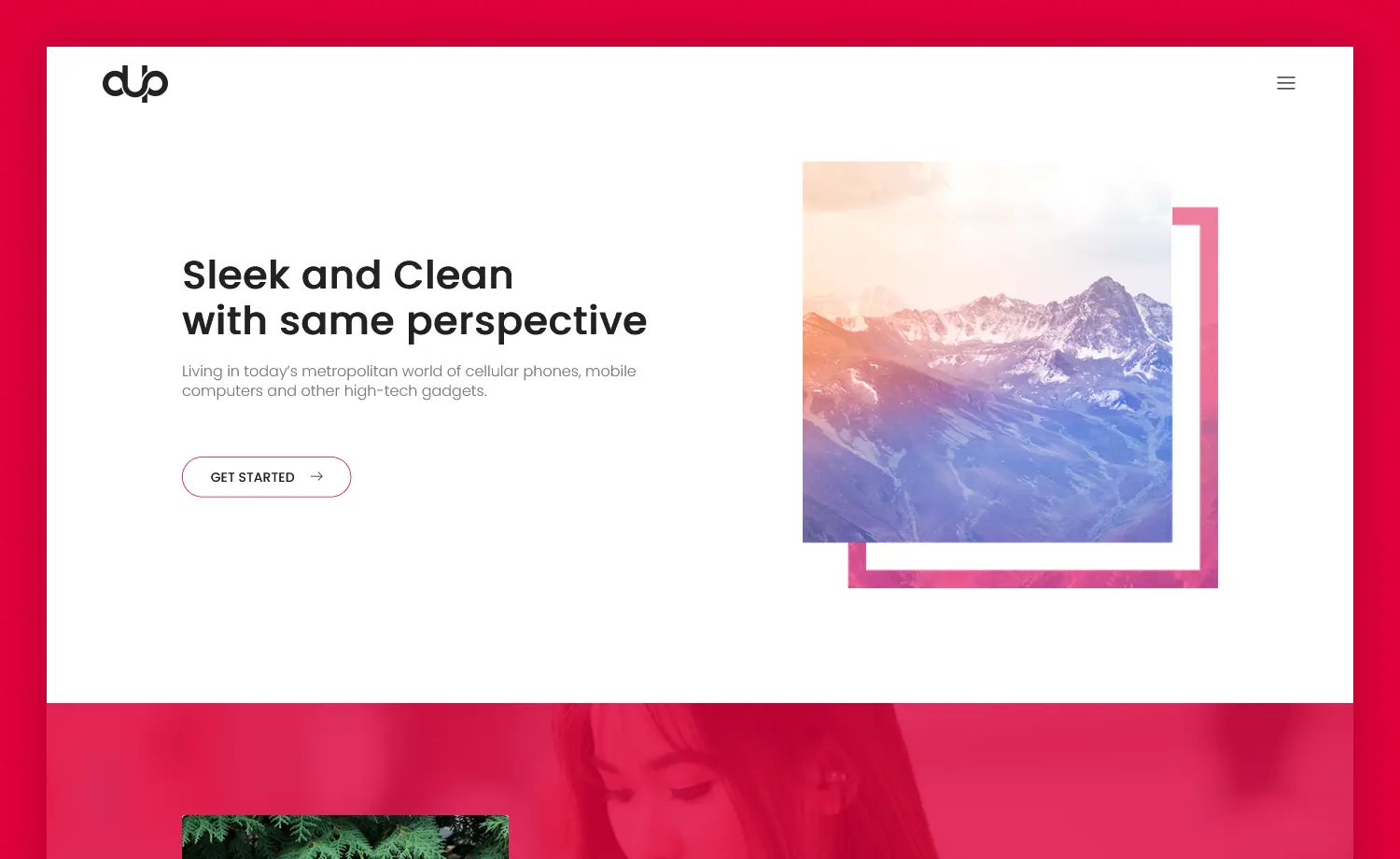 Dup - Free Digital Agency HTML5 Template With Bootstrap