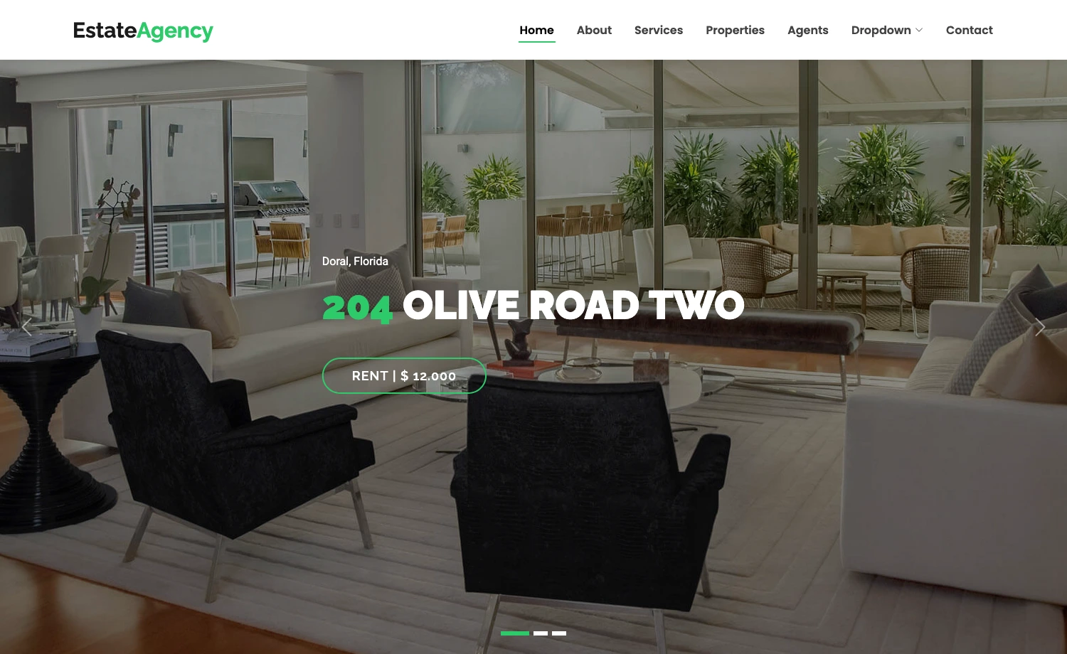 Estateagency - Free Bootstrap 5 HTML5 agency website template