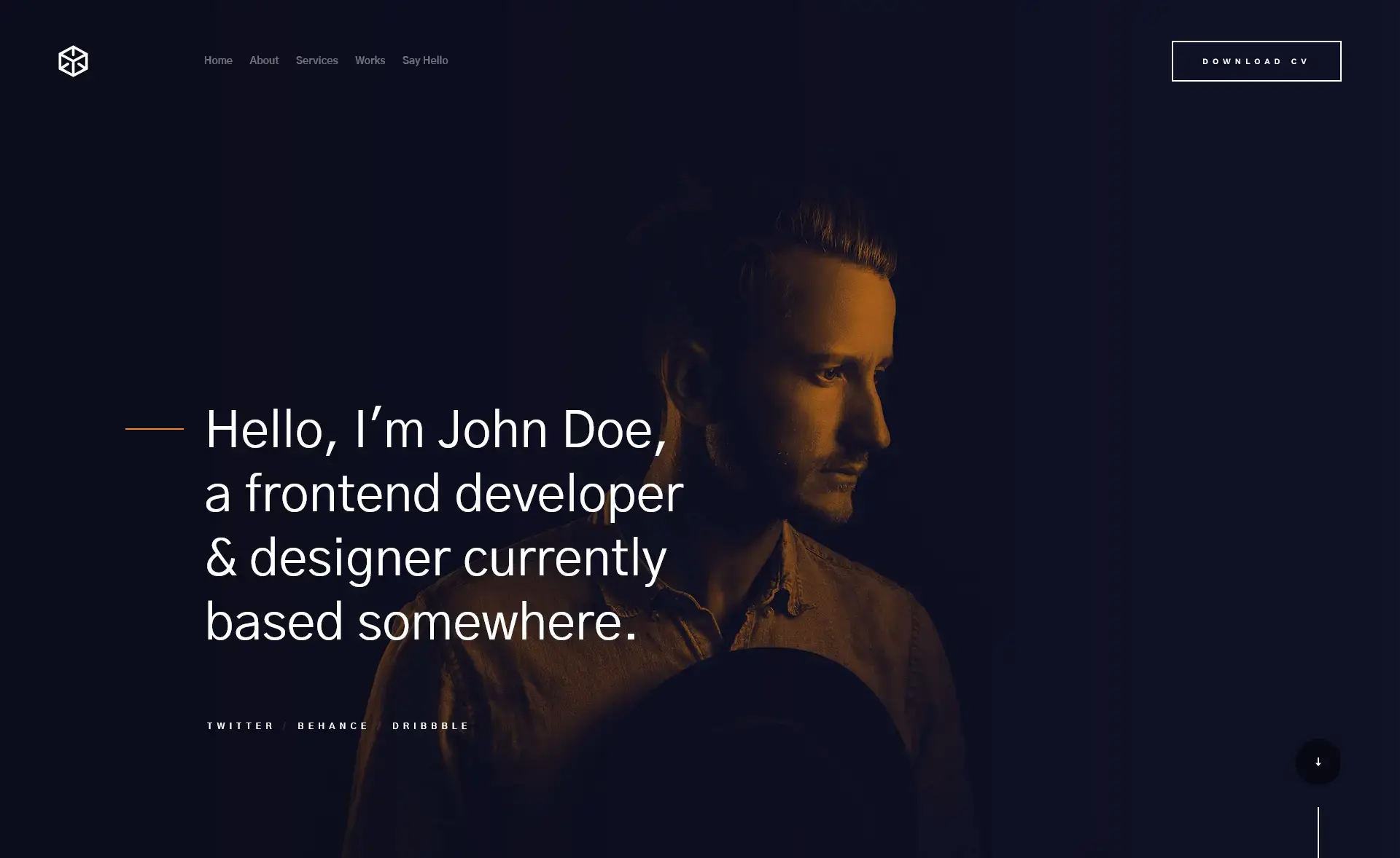 Ethos - Free Responsive HTML5 Portfolio Website Template