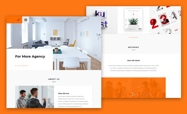 FPlus - Appealing and Cross-platform Ready Free Creative Corporate Template