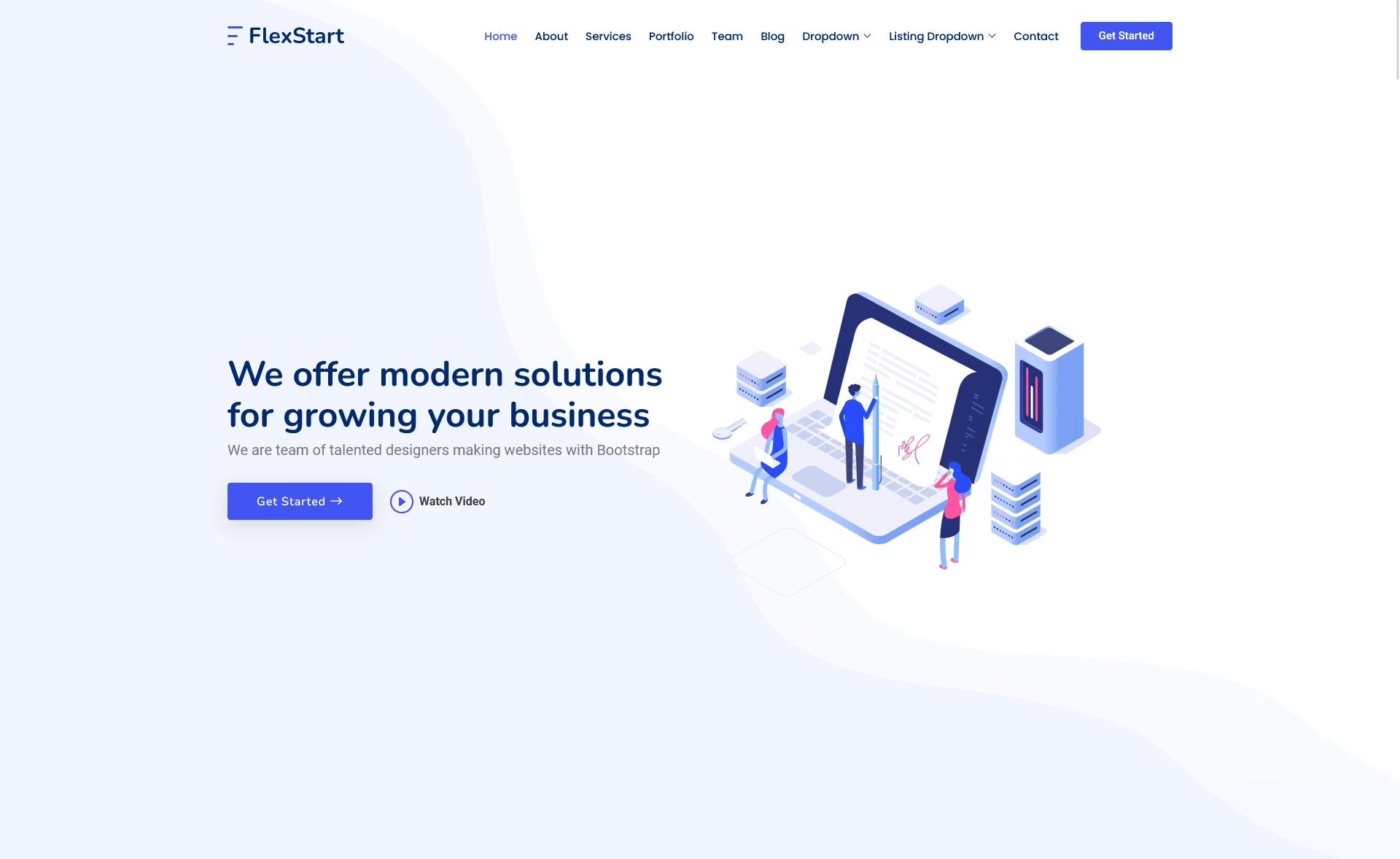FlexStart - Free Responsive Bootstrap 5 Business Template