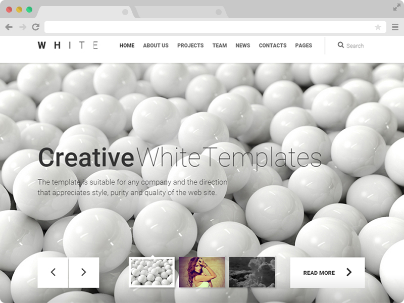 White Pro - A Free Creative Multipurpose HTML5 Template