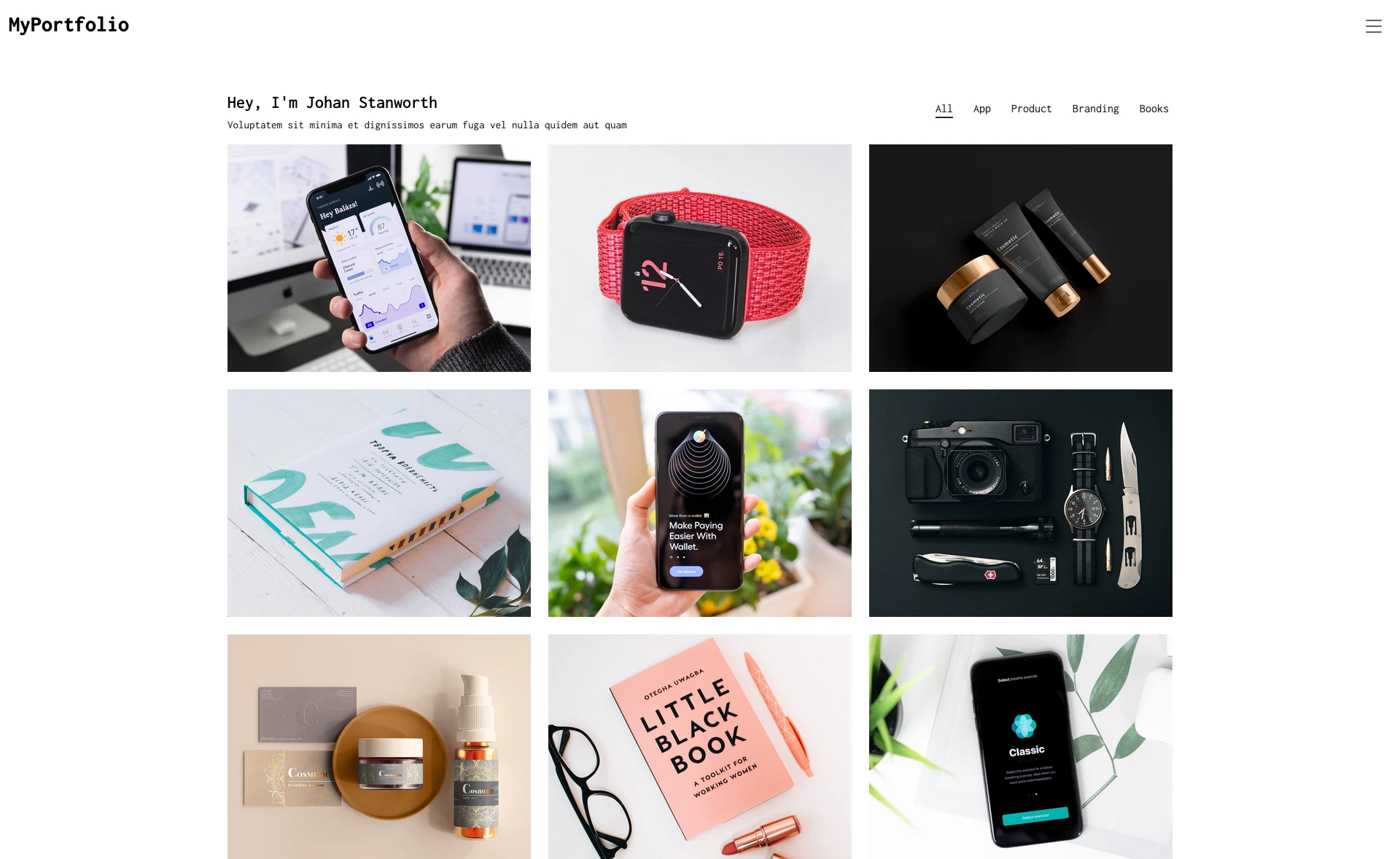 MyPortfolio - Free Bootstrap 5 HTML5 Portfolio Website Template