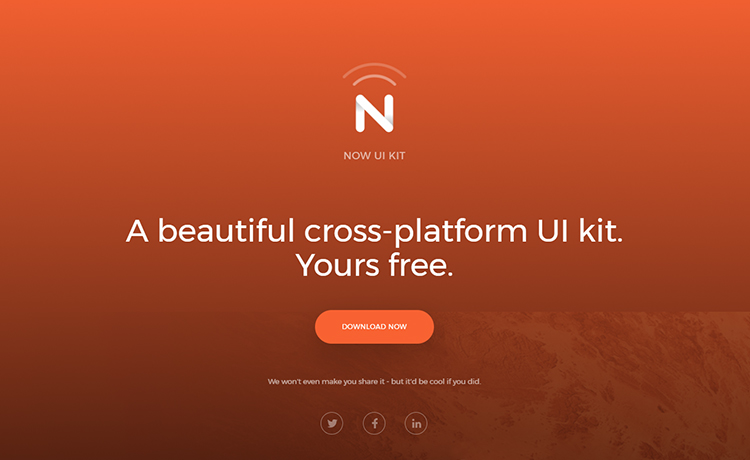 Now UI Kit - All New Bootstrap 4 UI Kit