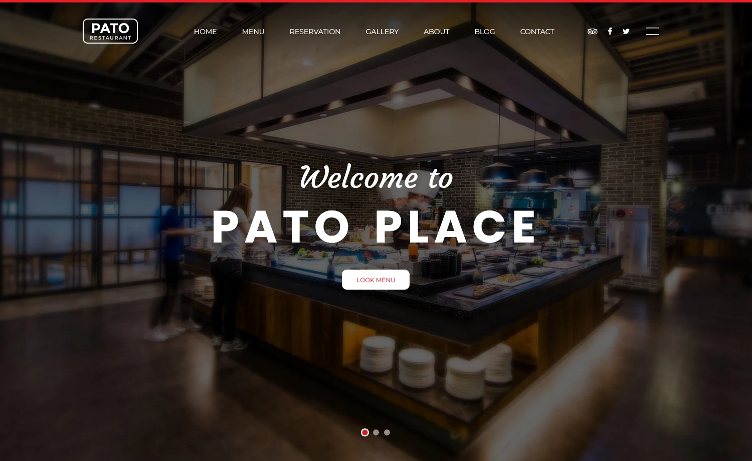 Pato - Free Multi-page Bootstrap Restaurant Website HTML5 Template