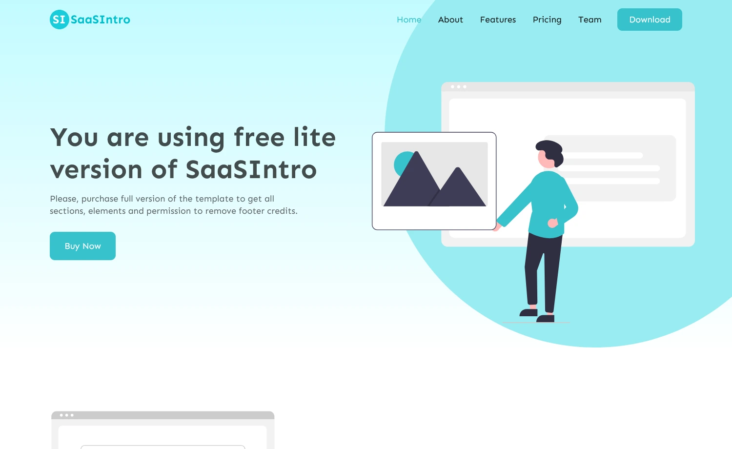 SaaSIntro - Free Bootstrap 5 Landing Page Website Template
