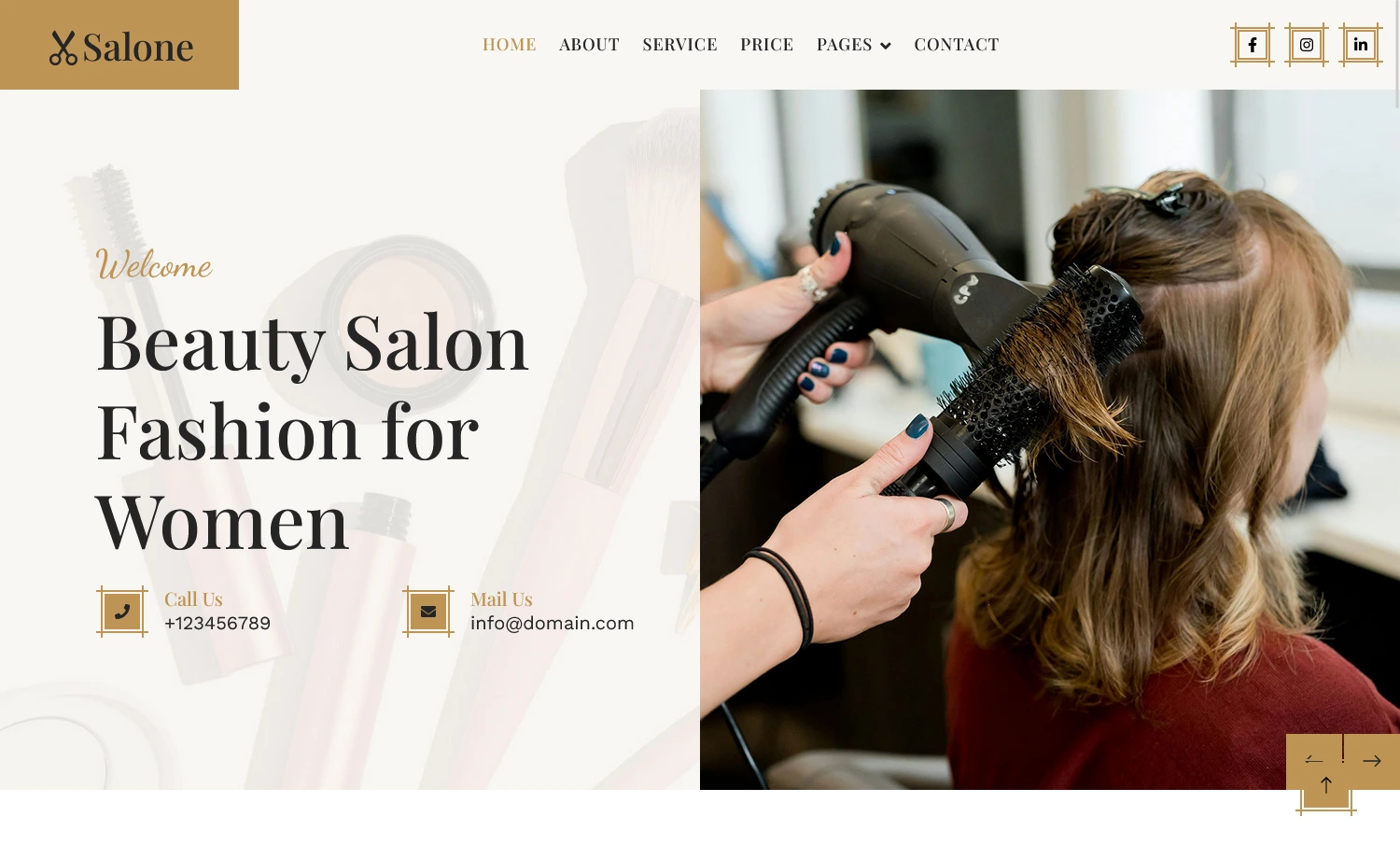 Salone - Free Responsive Bootstrap 5 Business Template
