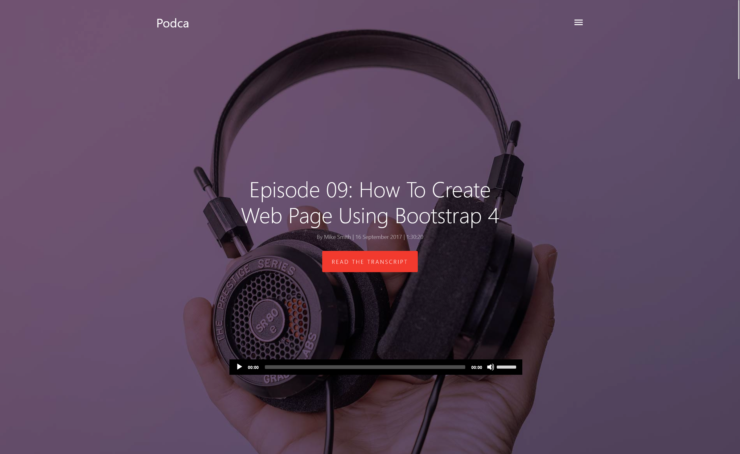 FoodieBlog - Free Bootstrap 4 HTML5 Responsive Blog Template