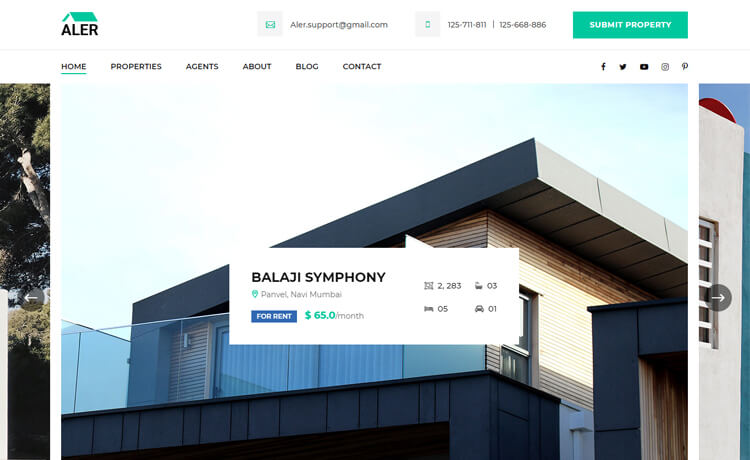 Aler - Free Bootstrap 4 HTML5 Directory Listing Website Template