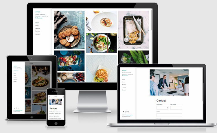 Aside - Multipurpose Bootstrap 4 Template