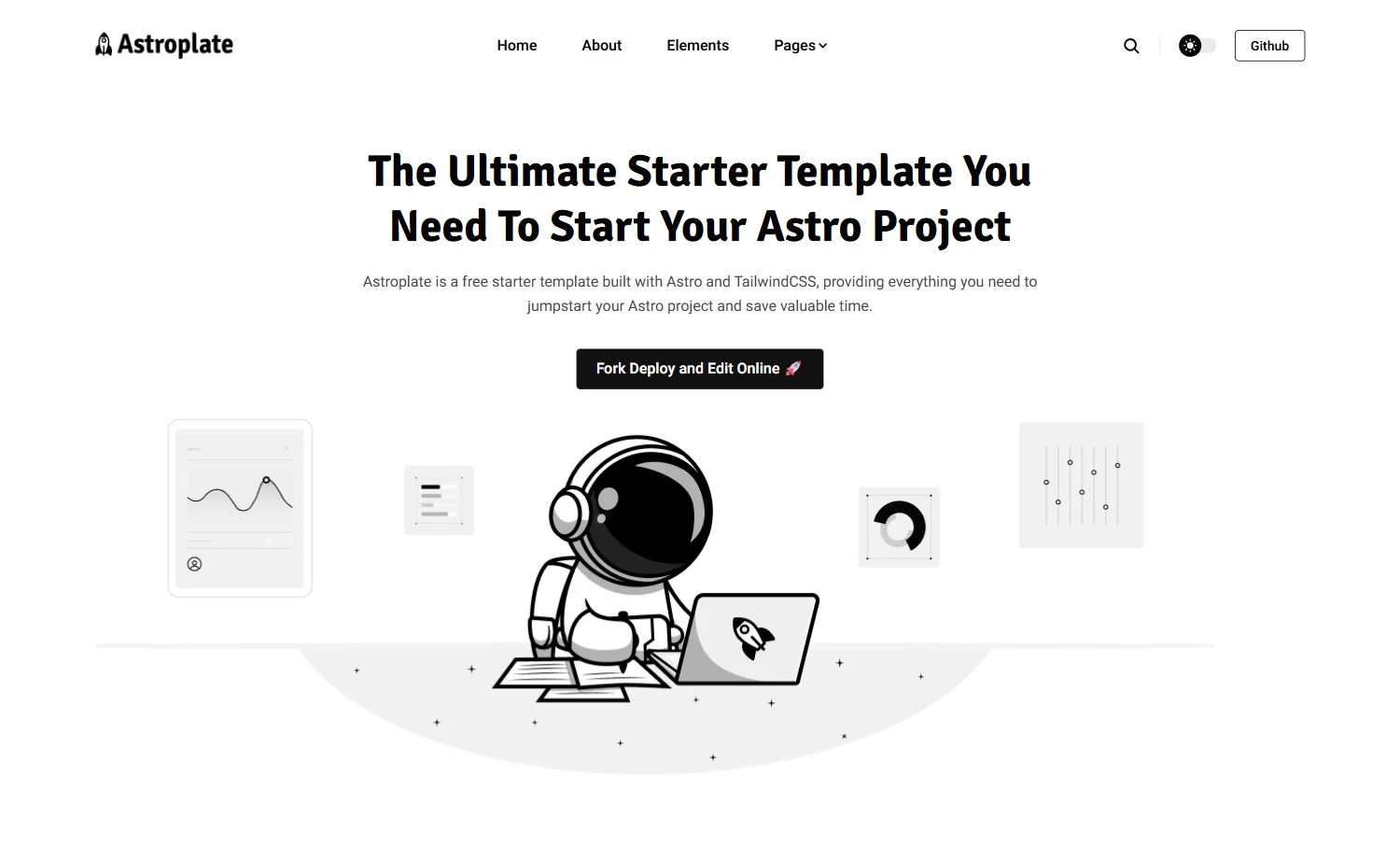 Astroplate - Free Tailwind CSS & Astro Blogging Website Template