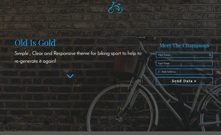 Bicycle - The Latest Responsive biking sports category template of 2017