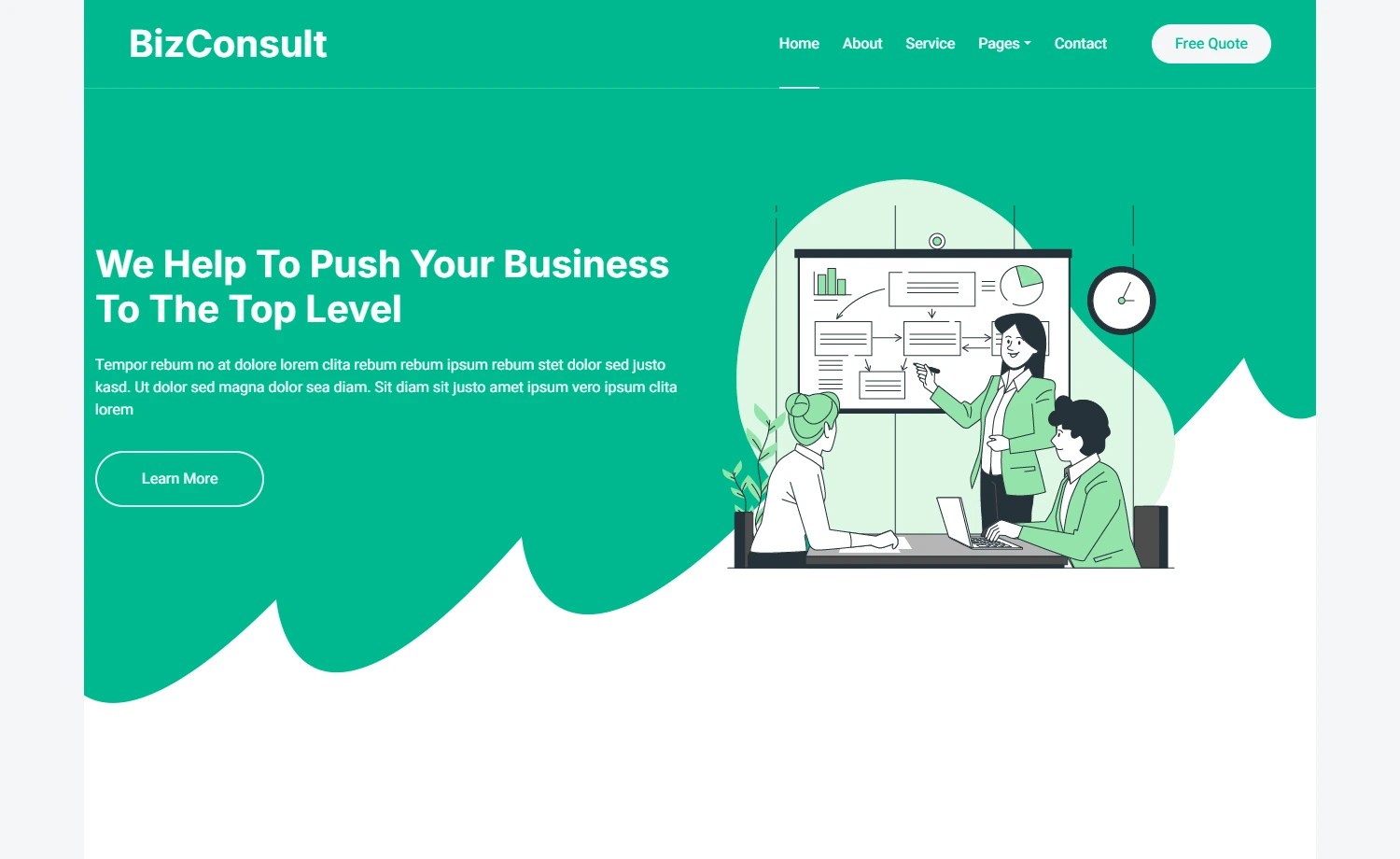 BizConsult - Free Bootstrap 5 HTML5 Business Consultancy Template