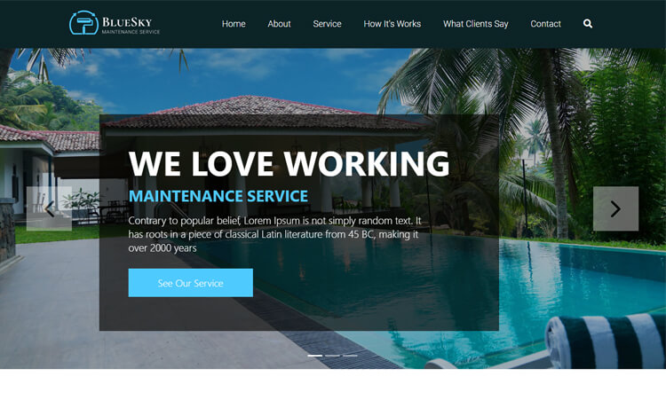 BlueSky - Free Responsive Bootstrap 4 HTML5 Agency Website Template
