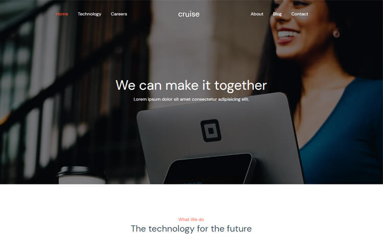 Cruise - Free Bootstrap 4 HTML5 Business Website Template
