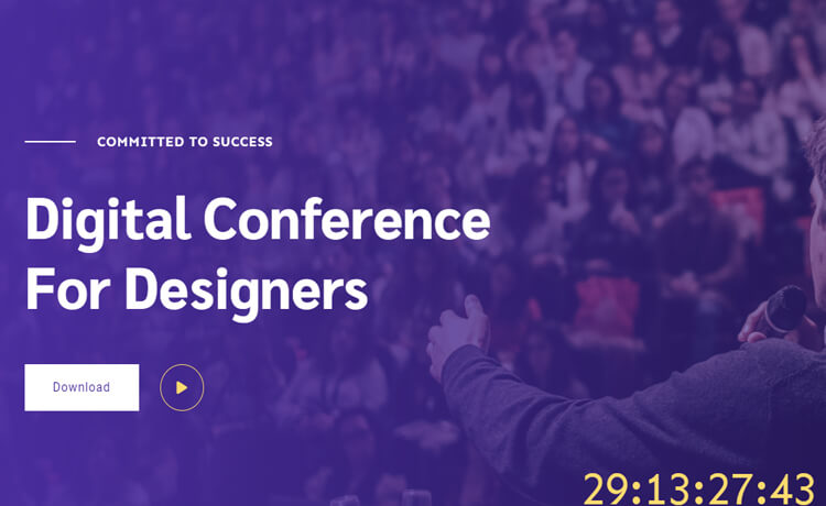 Eventz - Free Bootstrap 4 HTML5 Event Management Website Template
