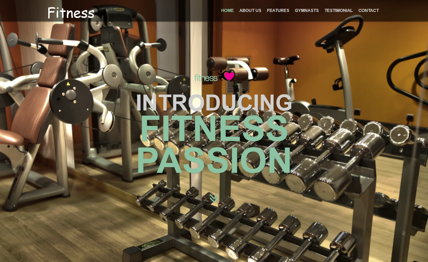 Fitness - Gym Website Responsive Template with Bootstrap