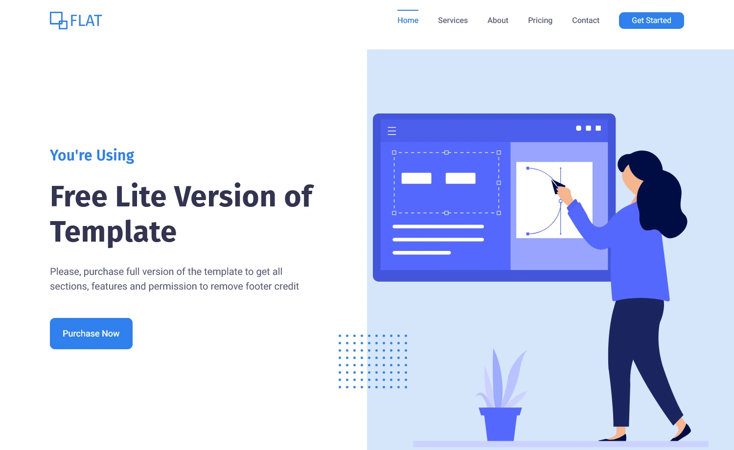 Flat - Free HTML & Bootstrap 5 Agency Website Template