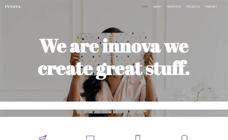 Innova - Free HTML5 Bootstrap 4 Professional Business Website Template