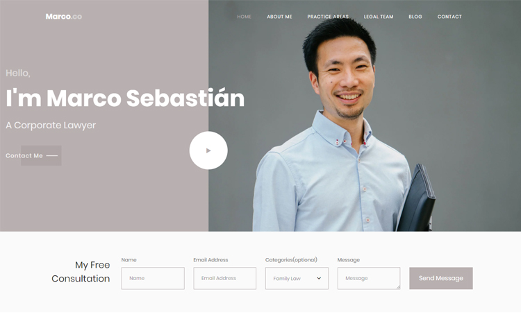 Marco 2 - Free Bootstrap 4 HTML5 Professional Business Website Template