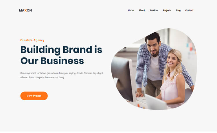 Maxon - Free Bootstrap 4 HTML5 Professional Business Website Template
