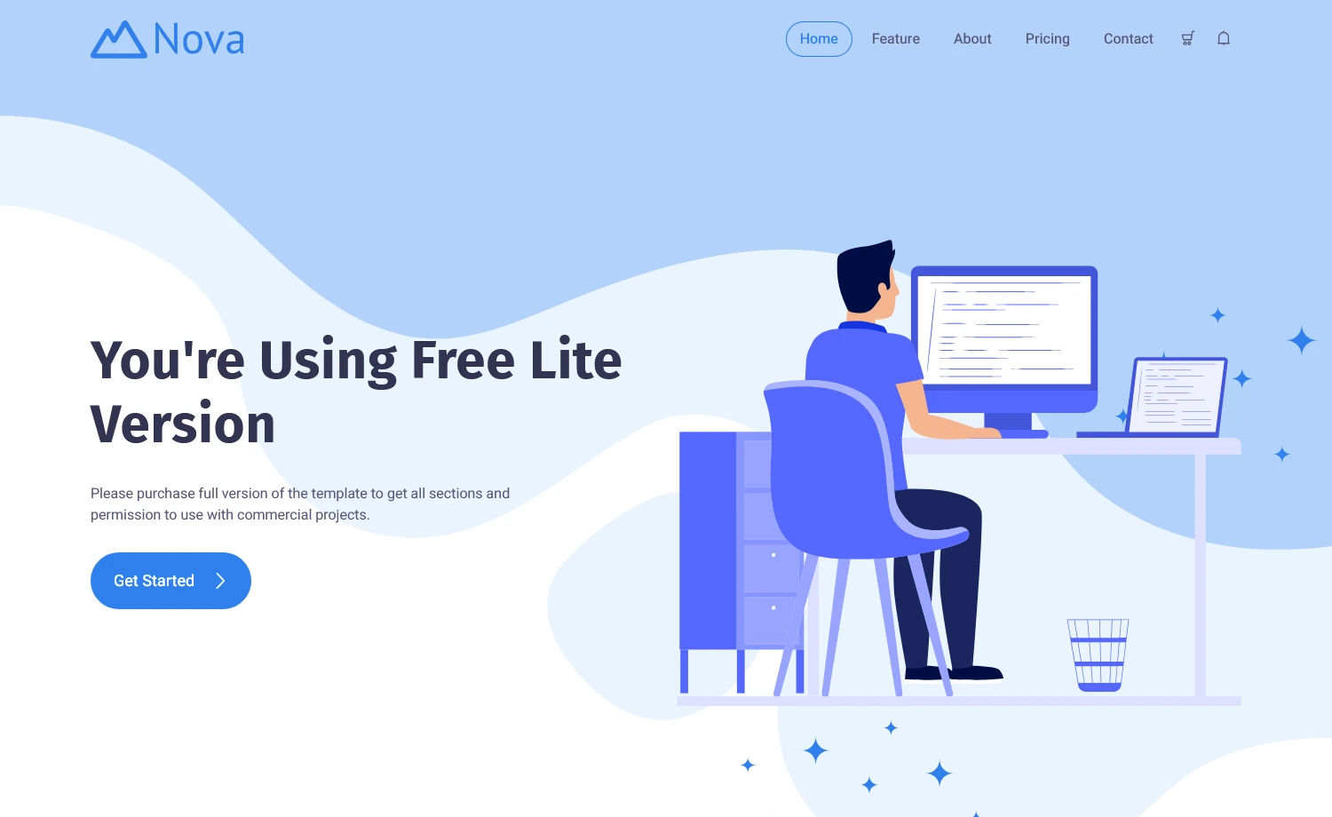 Nova - Free Bootstrap 5 Business & Corporate Website Template