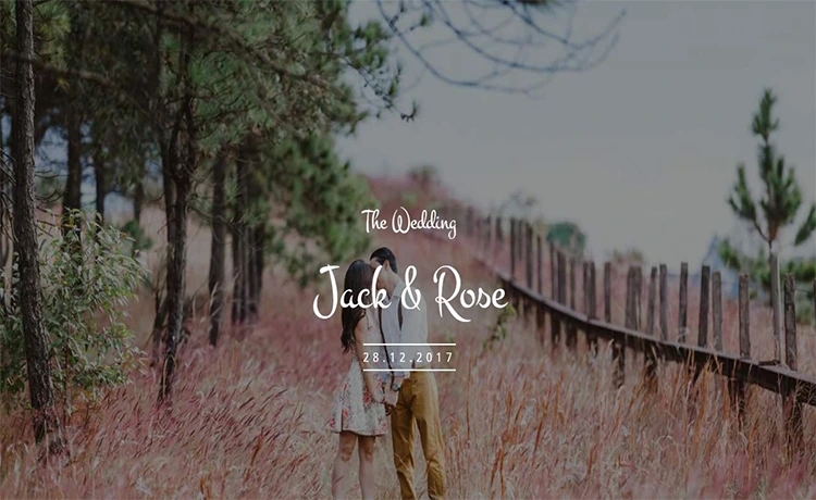 Nupital - Free Multipage Responsive Wedding Event Bootstrap Template