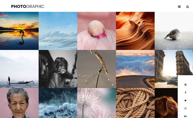 Photographer - Free Bootstrap 4 HTML5 Photography Website Template