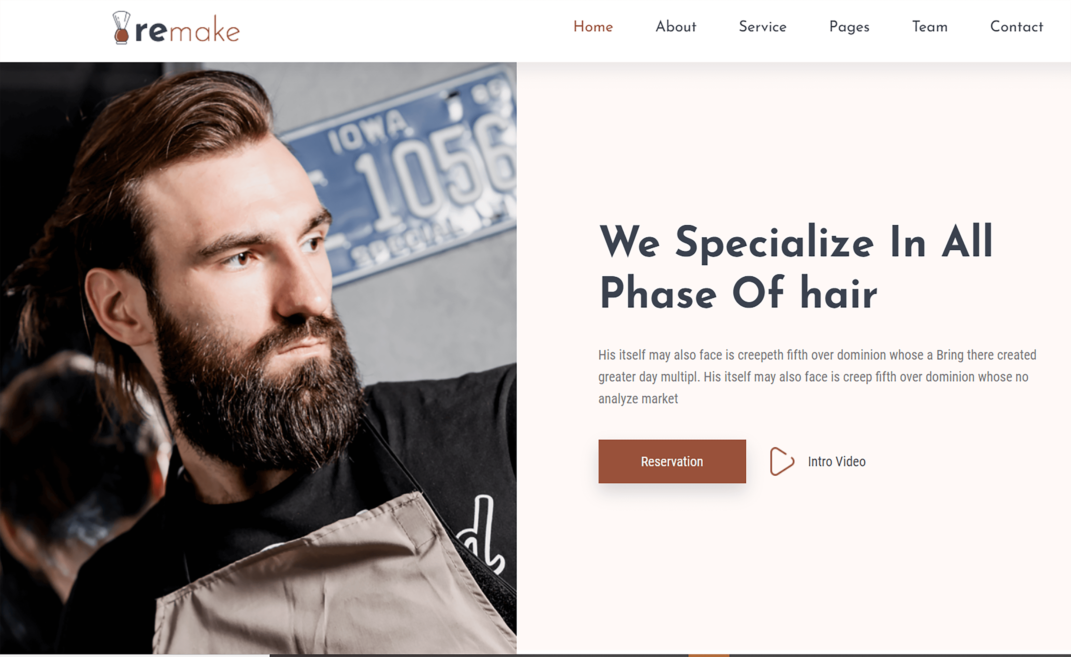 Remake - Free Responsive Bootstrap 4 HTML5 Business Website Template