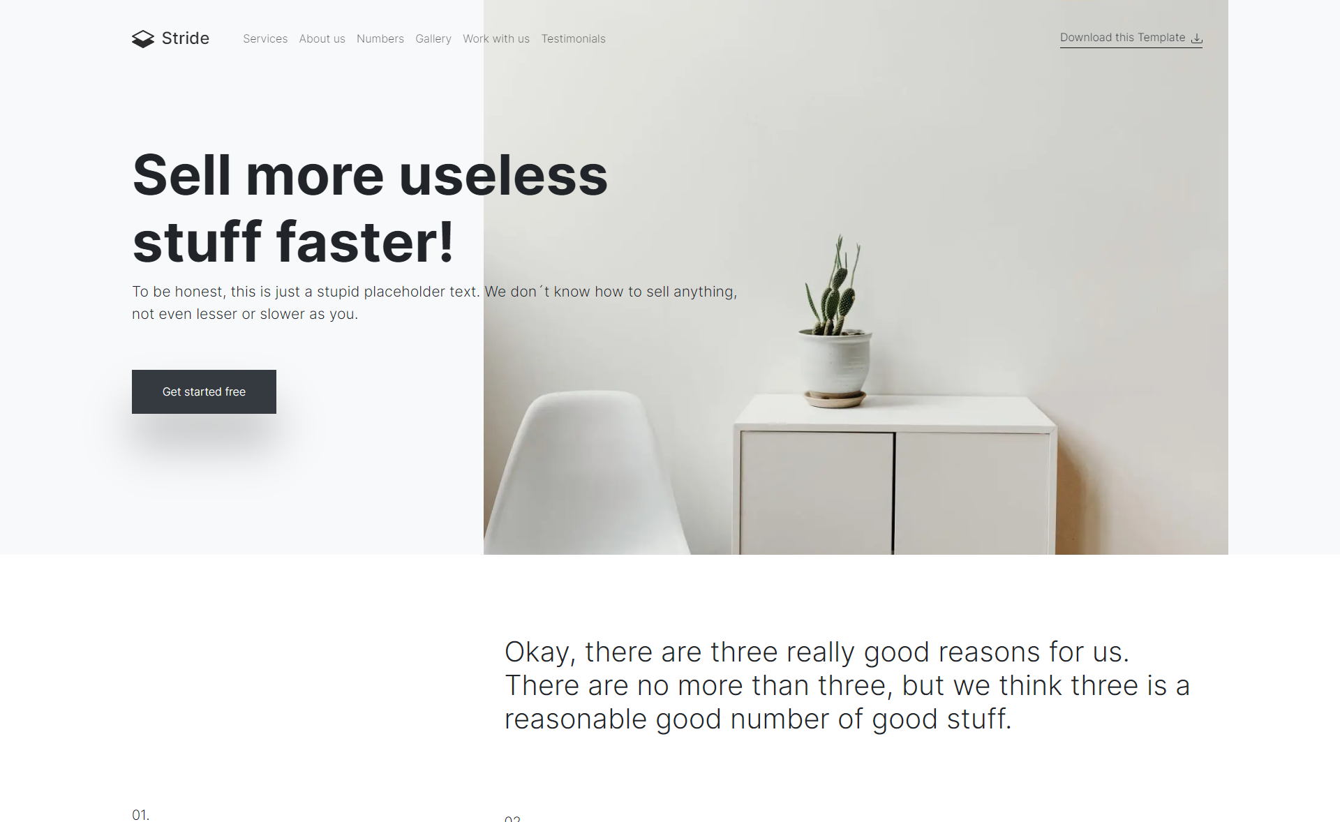 Stride - Free Responsive Bootstrap 5 Landing Page Template
