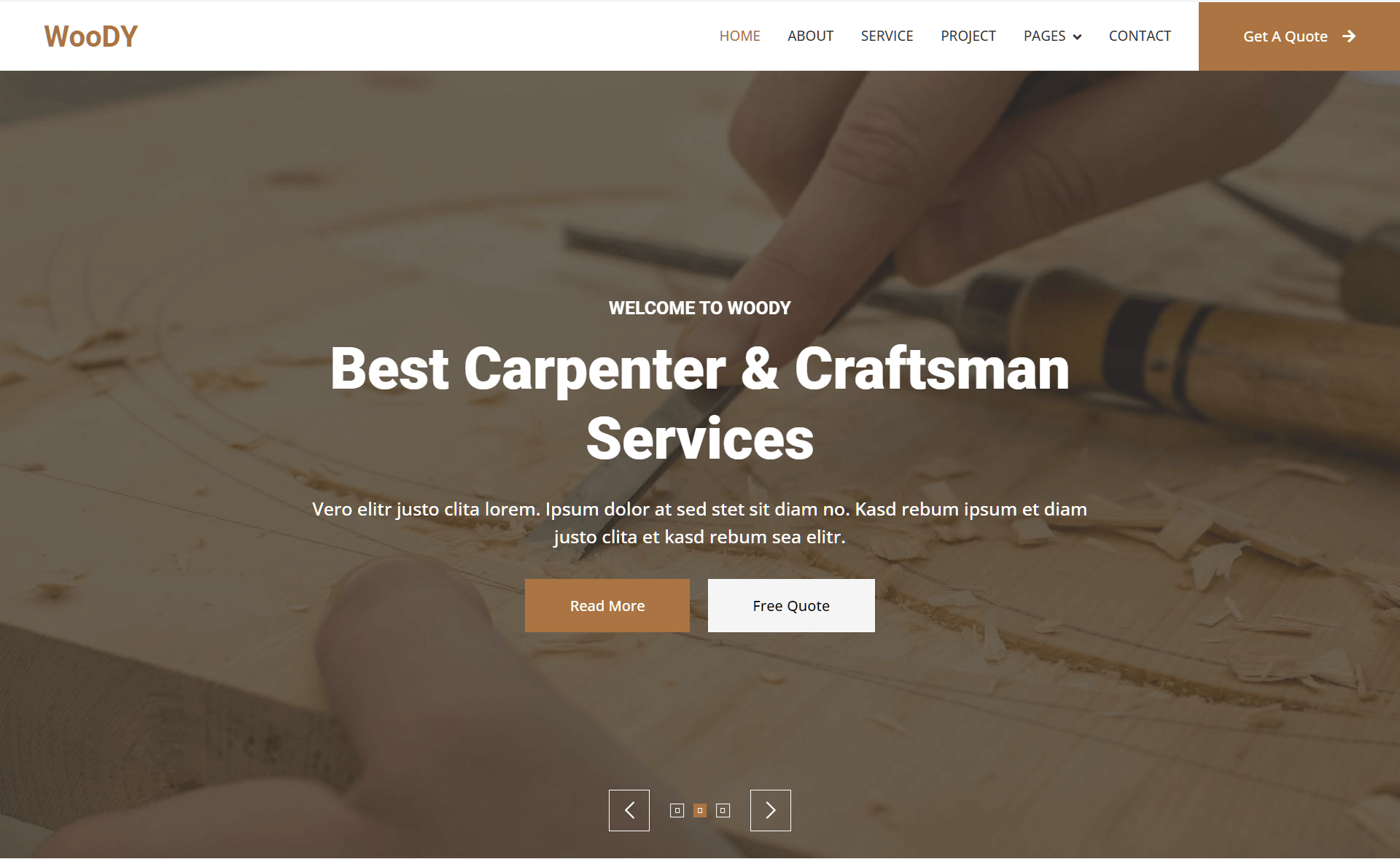 Woody - Responsive Free Bootstrap 5 HTML5 Business Template