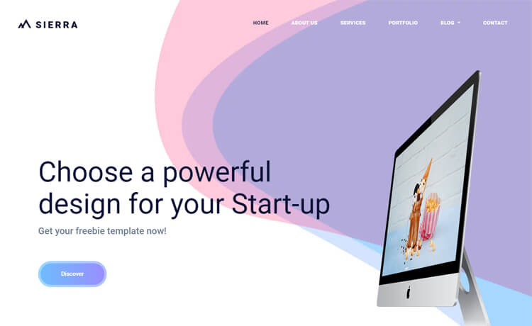Sierra - Free Bootstrap 4 HTML5 Professional Business Website Template