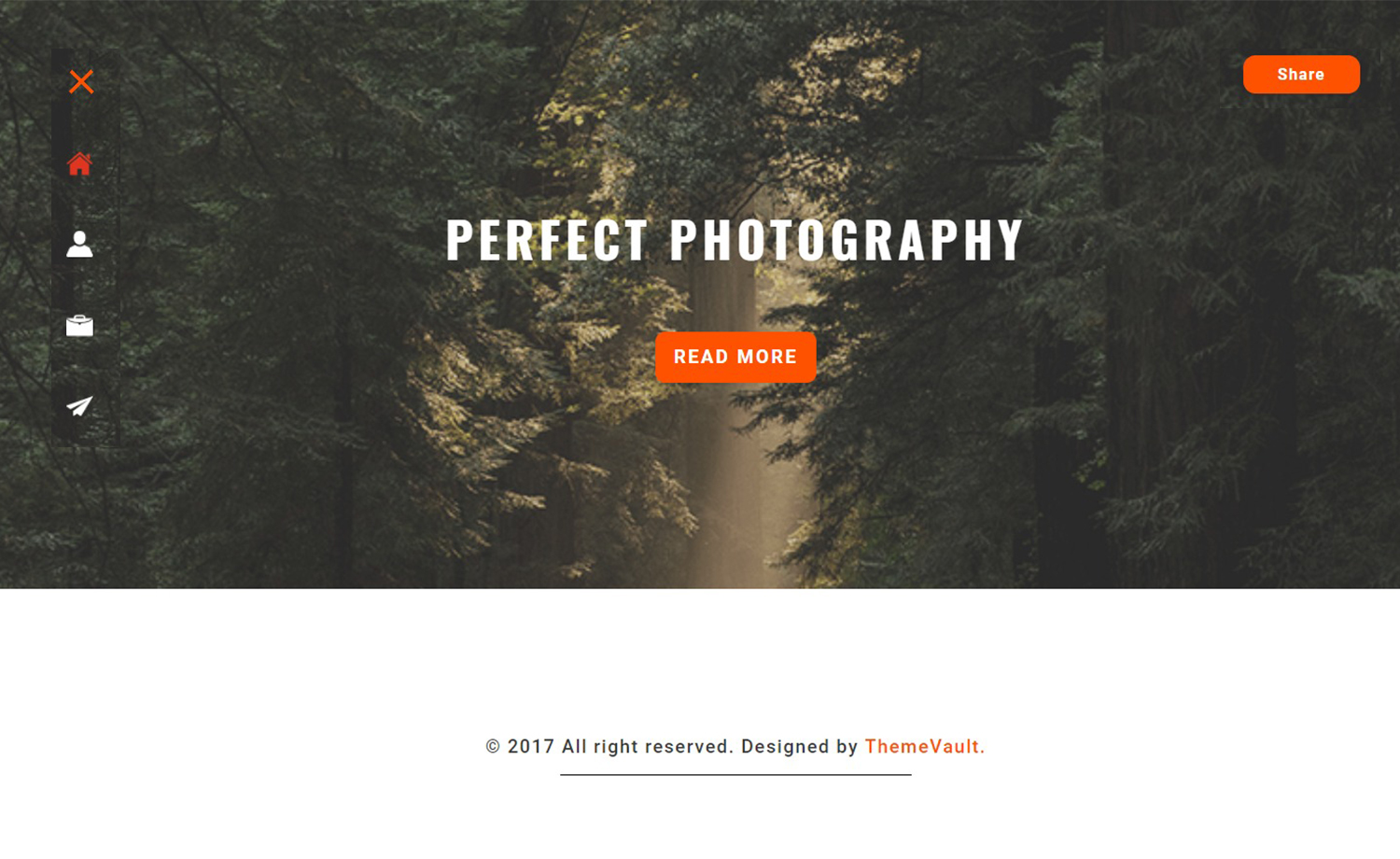 Snappy - Responsive, Free, Professional HTML5, Bootstrap Photography Template