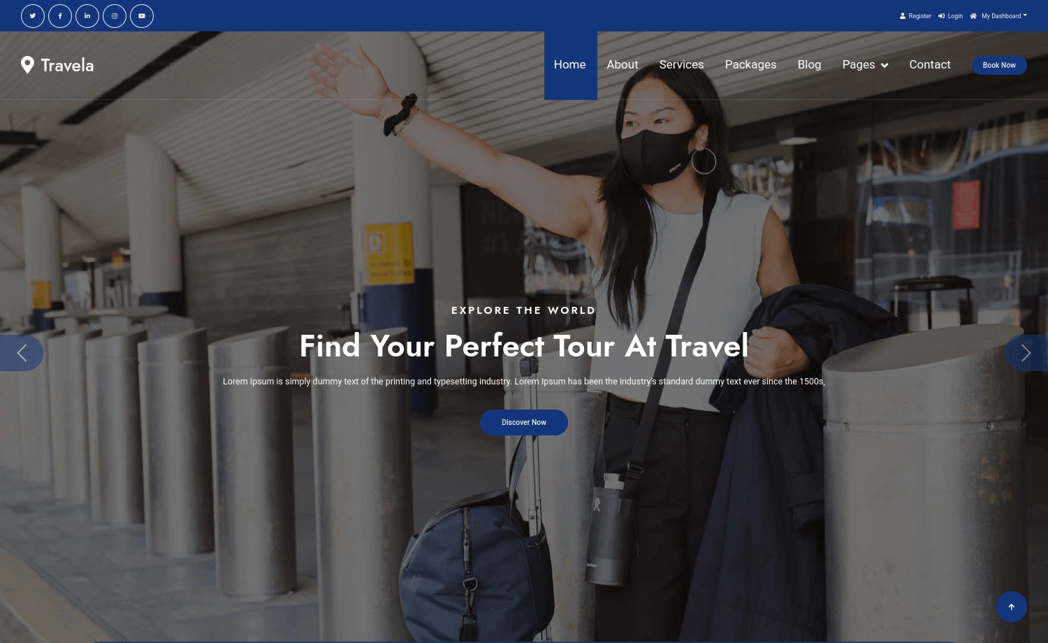 Travela - Free HTML5 Tourism Business Website Template