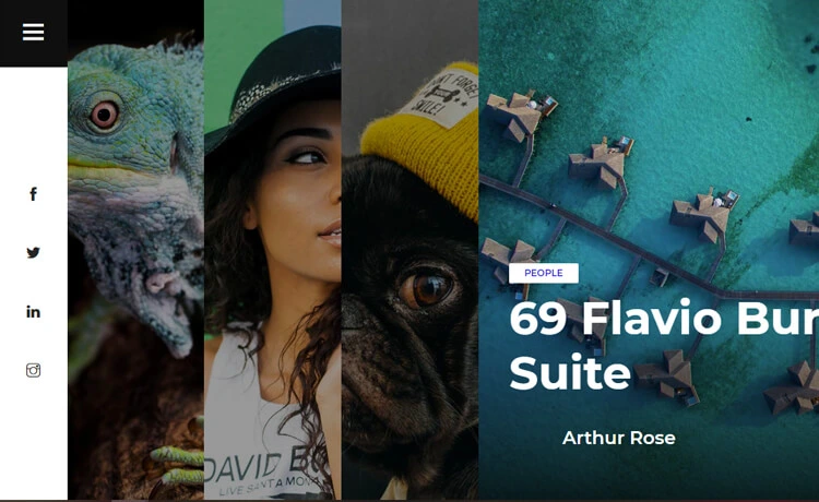 Tulen - Free Bootstrap 4 HTML5 Photography Website Template
